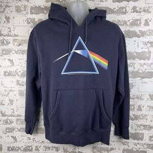 Vintage Pink Floyd Hoodie 2005 Rockware Anthill Dark‎ Blue Men's Size M The Wall